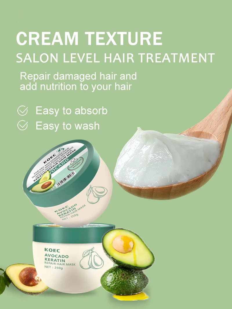 Кератиновое восстановление маска для волос сухих и поврежденных интенсивный