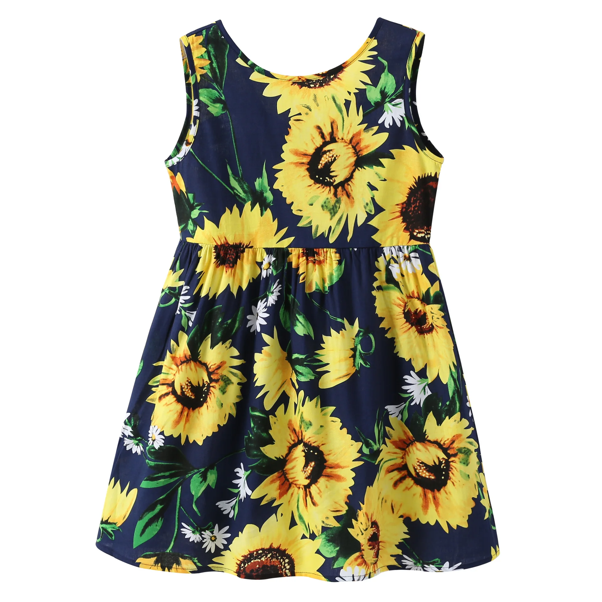 Girls Dress Children Lace Ribbon bow Princess Dresses cute summer flower fruit print toddler girl teen costume Beach cheap stuff | Детская