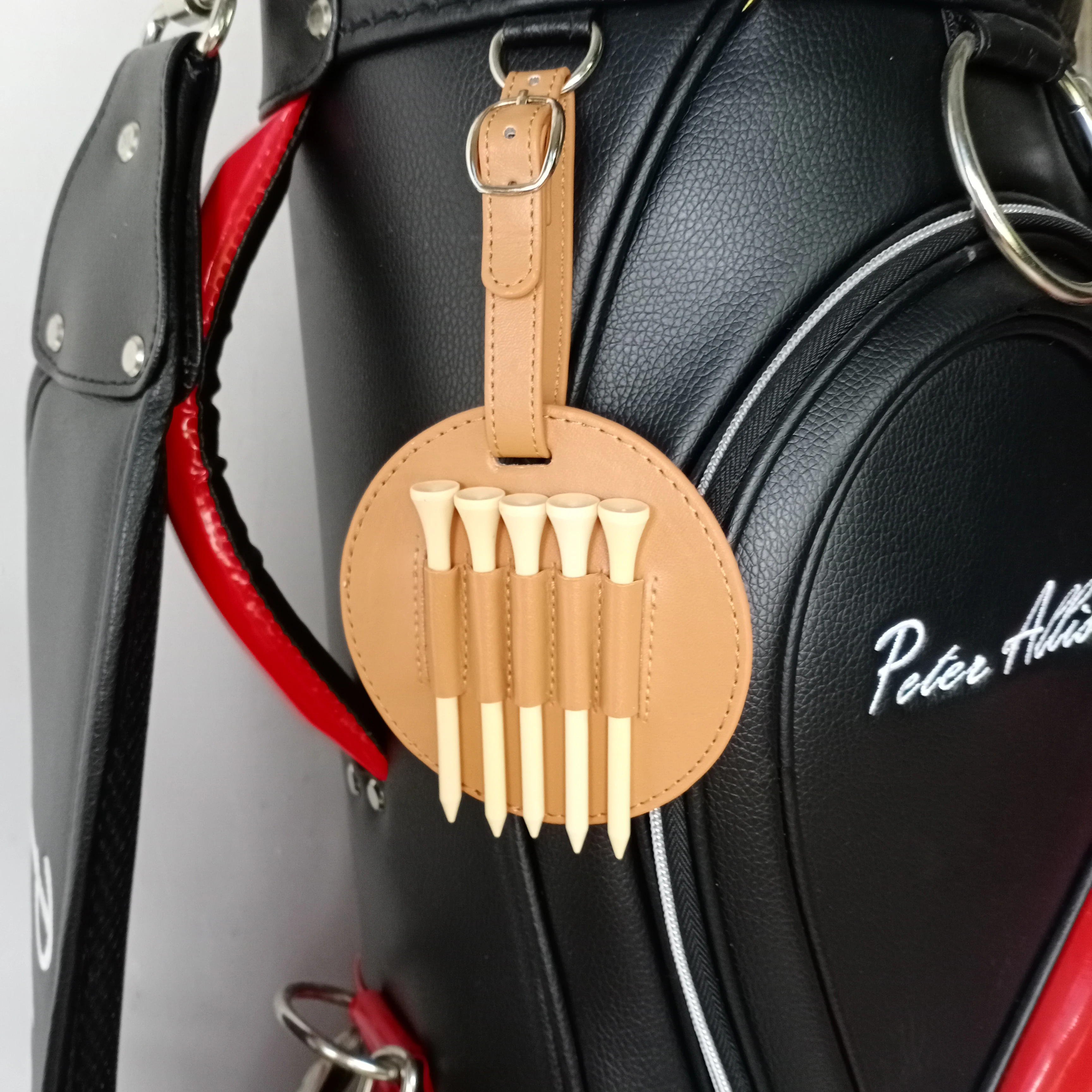 Комплект для гольфа PINMEI футляр гольф футболки из искусственной кожи 5 деревянных