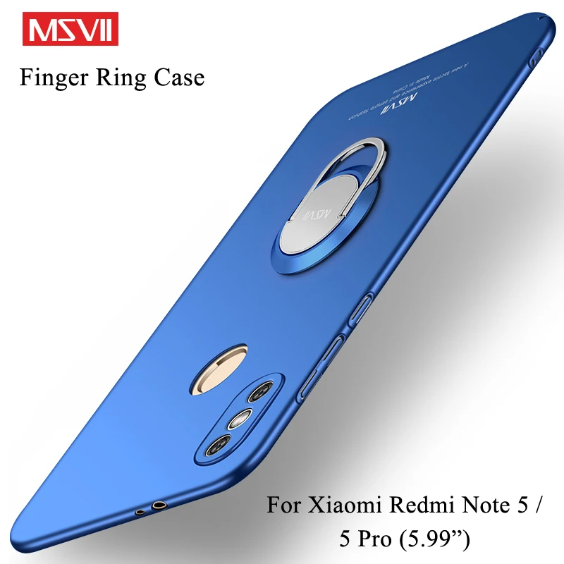 MSVII Cases Xiaomi Redmi Note 5a Prime Cover Ring Pro Case Note5 Car Holder 5 a |