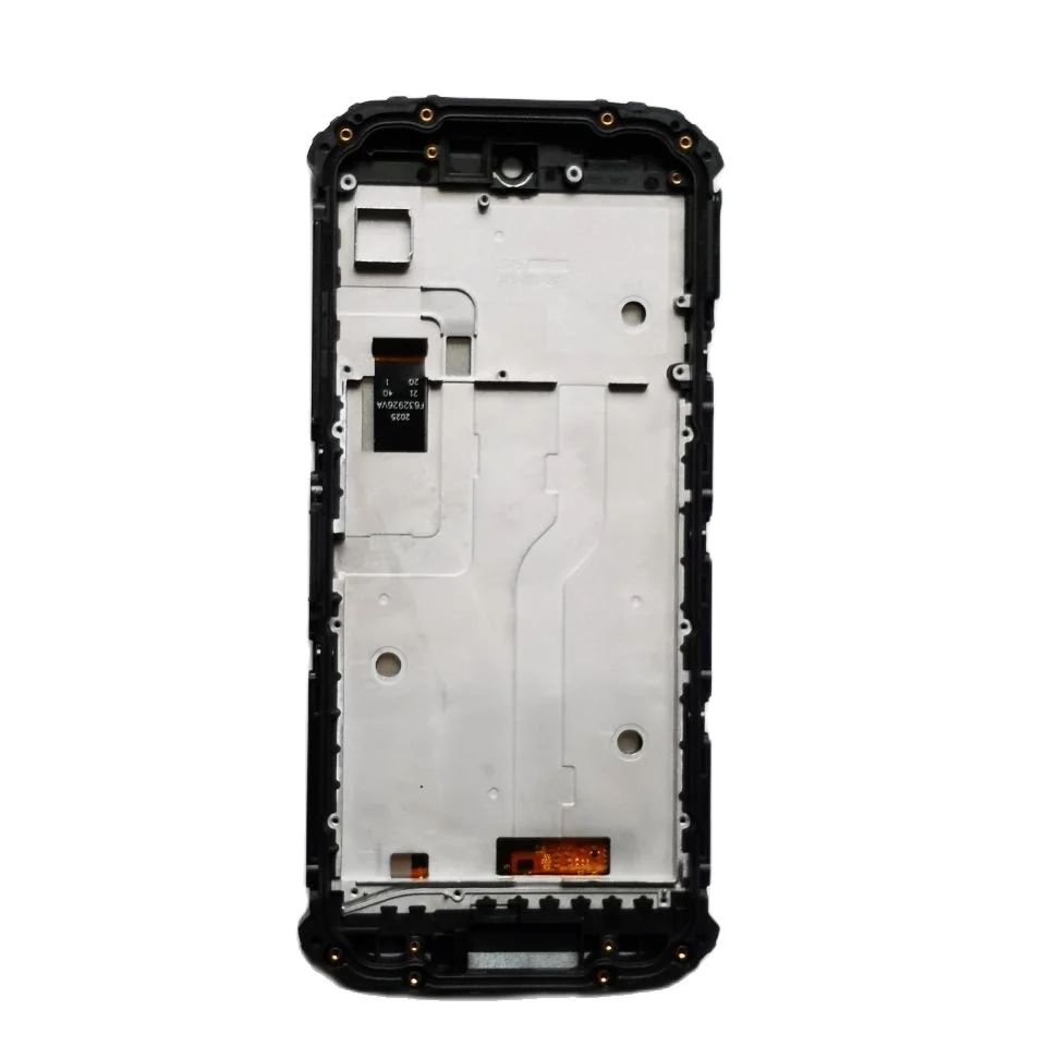 original for oukitel wp6 phone lcd dispaly 6 3 digitizer assembly glass panelearpiece side control button fingerprint sensor free global shipping