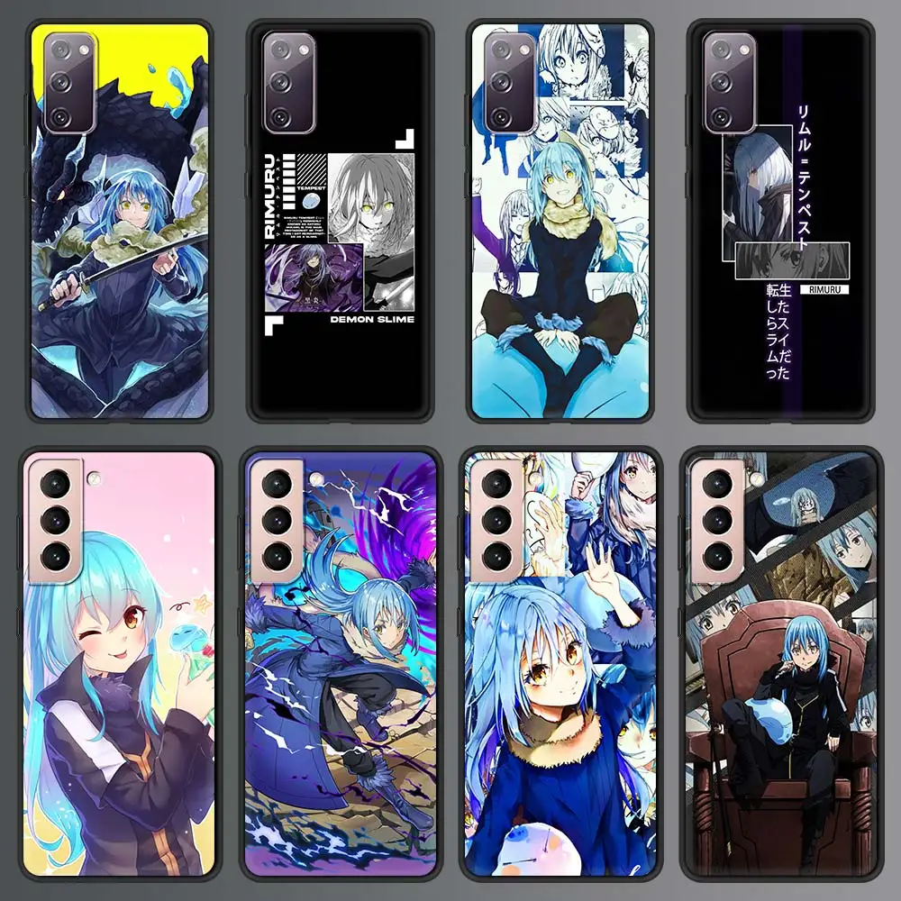 

Rimuru Tempest Animal Anime Phone Case For Samsung Galaxy S20 FE S21 Ultra S20 S10 S9 Plus S10E S8 Silicone Back Protect Cover