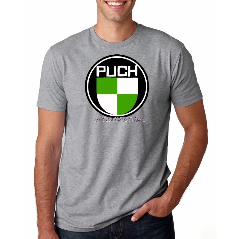 Puch Logo Werke Fahrrad Motorrad Auto Kfz Osterreich Graz футболка discout Горячая Новинка Топ Бесплатная