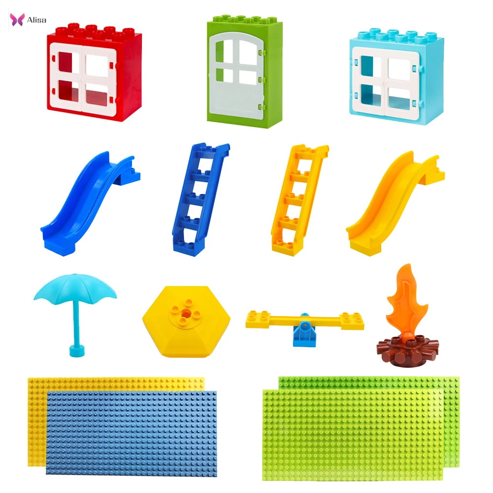 Блочные аксессуары брендовый пожарный чемодан FenceBulk запчасти игрушки для детей