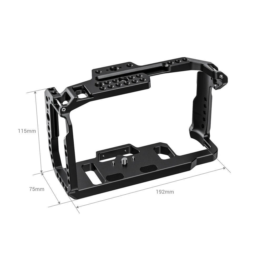 SmallRig клетка для Blackmagic Design карманная Кинокамера 4K BMPCC 4 K/BMPCC 6K с отверстиями рельсов