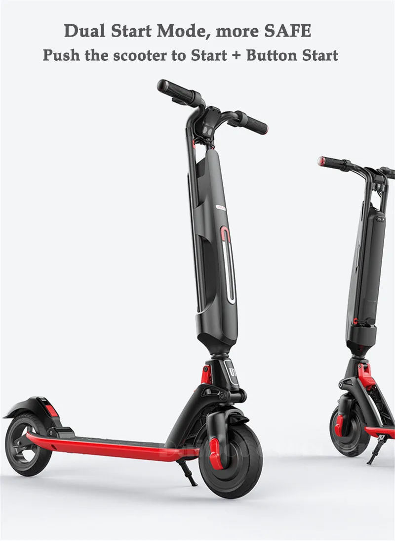 Daibot мини электрический самокат с двумя колесами 8,5 дюймов 36 в 300 Вт Сверхлегкий портативный женский складной самокат для взрослых