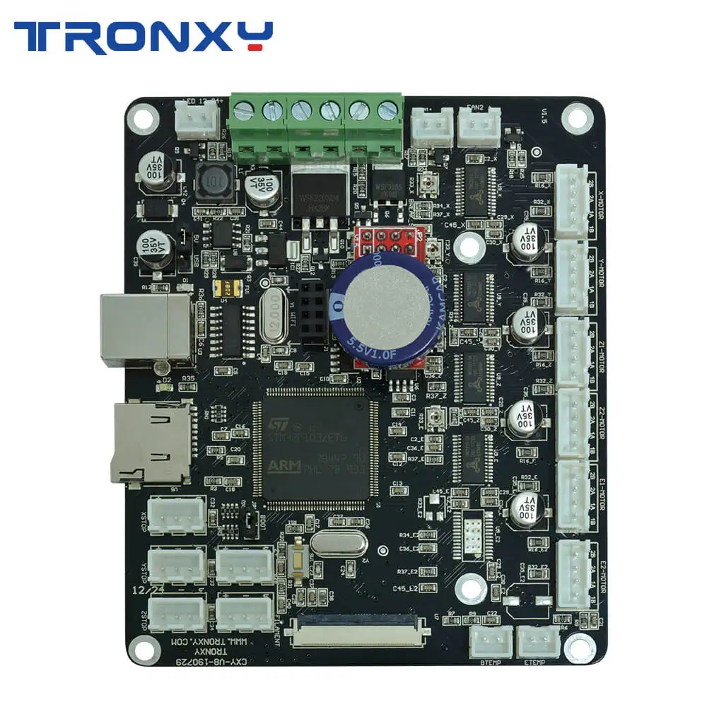 Материнская плата Tronxy для 3D принтера X5SA XY 2 Pro обновленная Бесшумная материнская