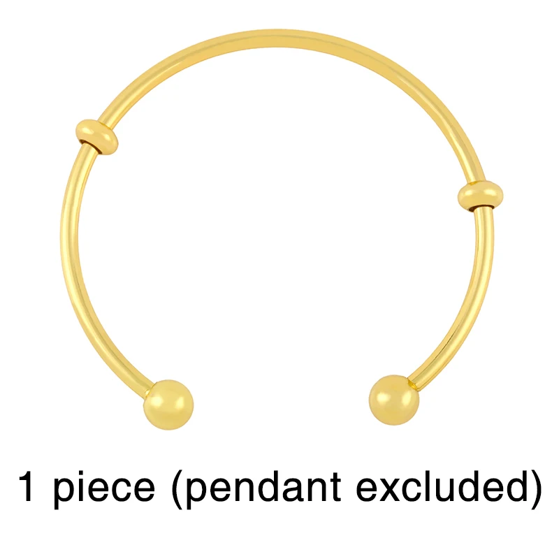 Золотая буква алфавита FLOLA открытые браслеты-манжеты браслеты для женщин