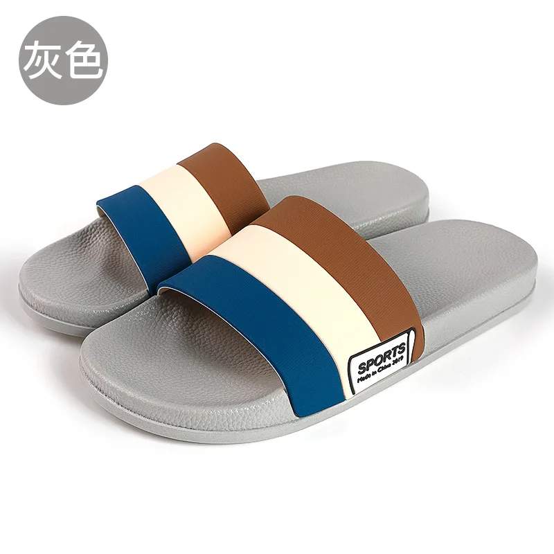 Women Home Home Simple Bath Non-slip Thick-soled Slippers Men  Man Shoes  House Slippers Men