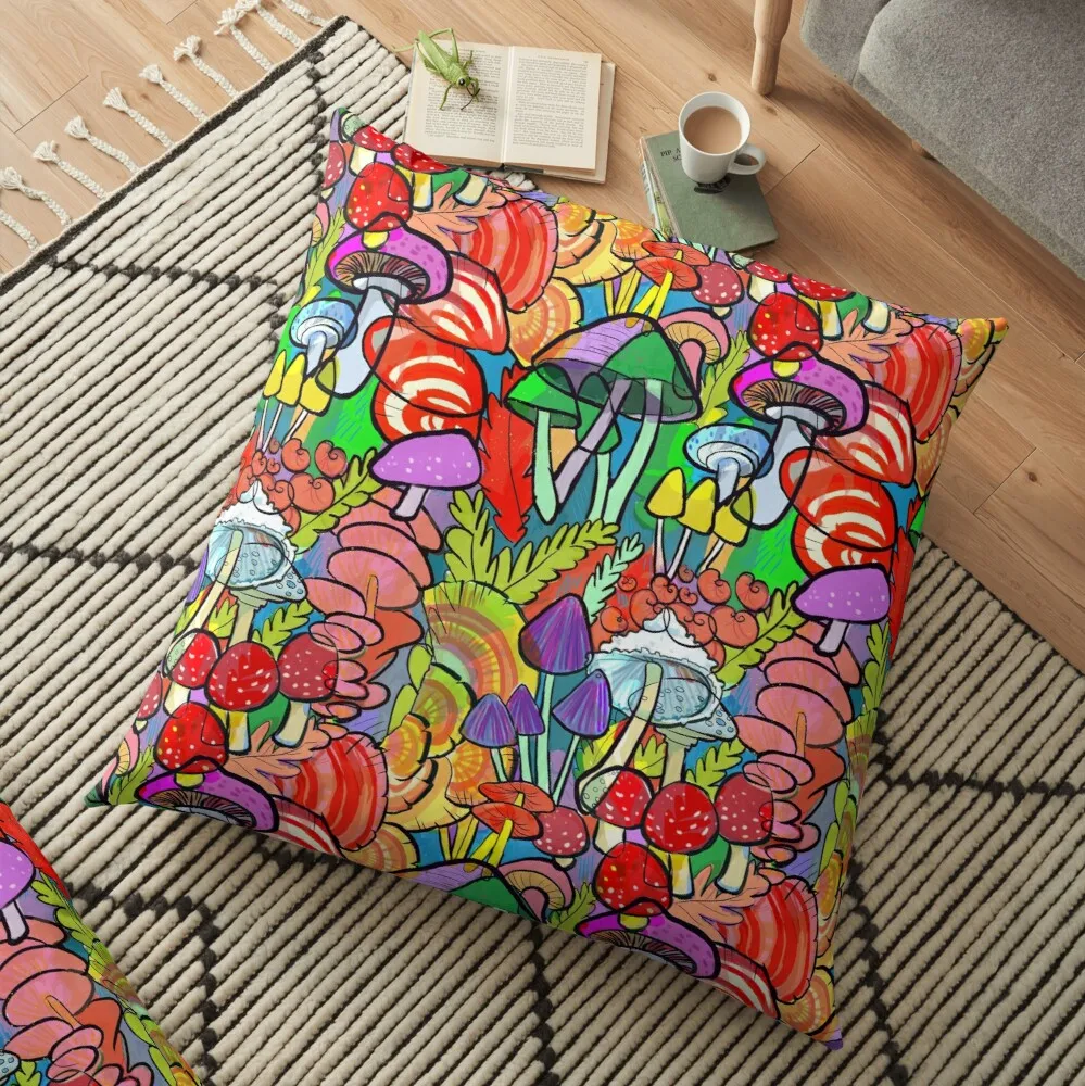 

Ночь лес появились печатная декоративная подушка для дивана наволочка подушки для весна украшения для домашнего декора, накидка для подушк...