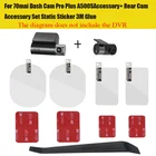 Для 70mai Dash Cam Pro Plus A500S аксессуар + набор задних аксессуар для камеры статическая наклейка 3M клей, Автомобильный видеорегистратор специальные аксессуары