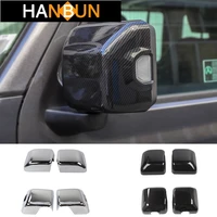 mirror covers for jeep gladiator jt 2018 car rearview mirror cover shell sticker accessories for jeep wrangler jl 2018