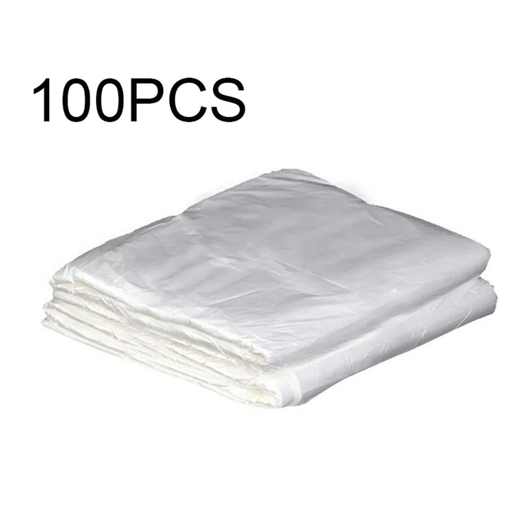 

Одноразовая накидка для салона 50/100 шт., водонепроницаемый фартук для окраски волос, прозрачный инструмент для парикмахерской, накидка для п...