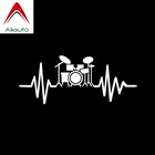 Aliauto креативные автомобильные Стикеры, набор для барабанщика, рок-музыки, Lover, виниловые аксессуары, наклейка из ПВХ для Jaguar Gt,15 см * 6 см