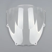 motorcycle clear double bubble windscreen windshield screen abs shield fit for yamaha yzf600 1999 2007