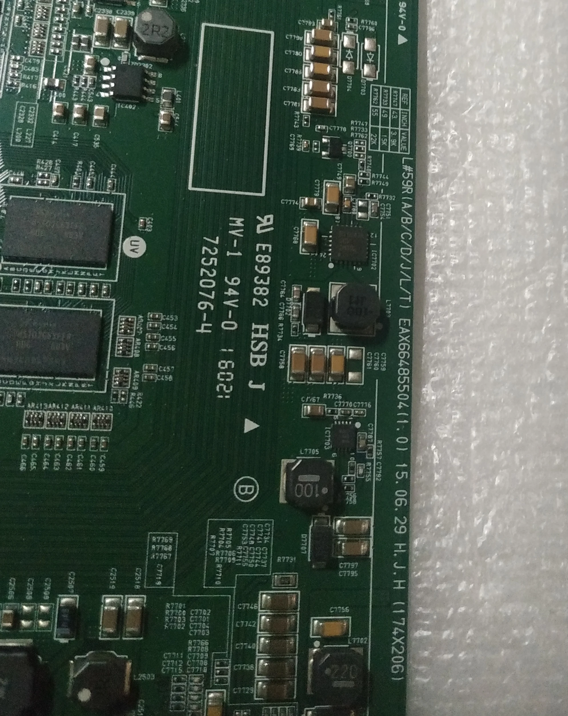 TV Board for LG 49UF640 материнская плата для телевизора EAX66485504(1.0)|Запчасти к телевизорам| |