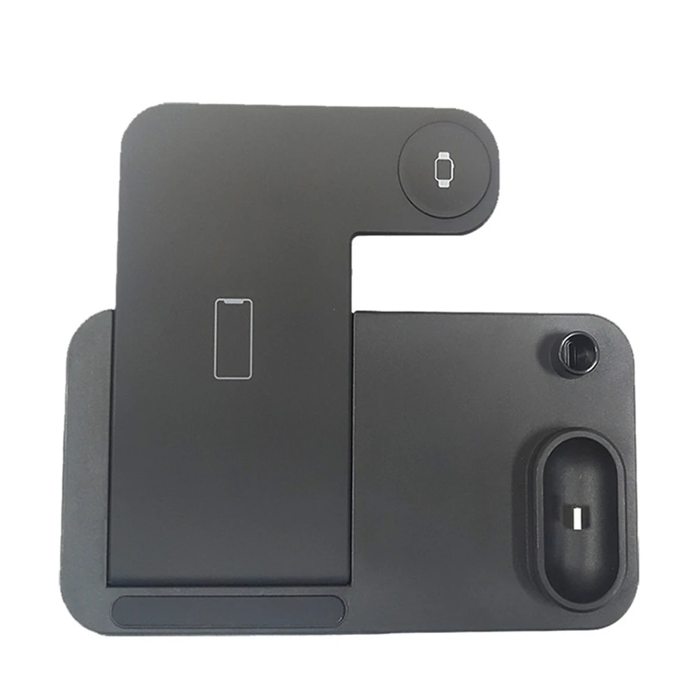 Беспроводное зарядное устройство QI 4 в 1 складная зарядная док-станция для iPhone X 8