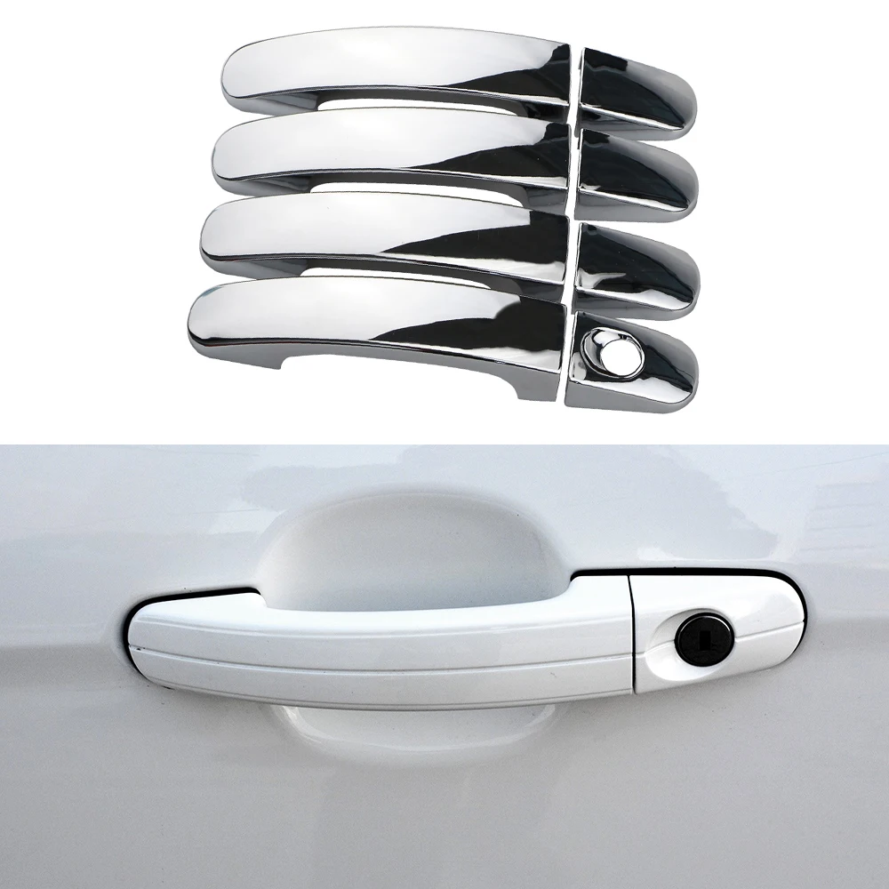 

Carmilla For Ford focus 2 focus 3 2005-2011 2012 2013 ABS Chrome trim Door Handle Covers auto car accessories Car-Styling