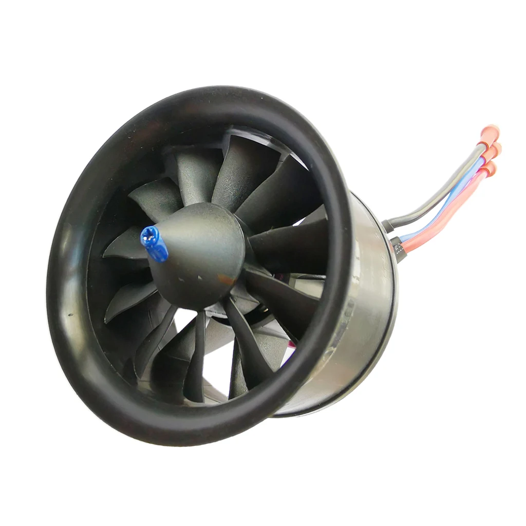 

For EDF Duct Fan 4900KV 3S Brushless Motor For RC Parts Aircraft Accessories