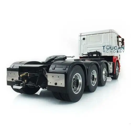 LESU 1/14 металлический шасси Sca 8*8 RC трактор грузовик модель Hercules кабина Tmy
