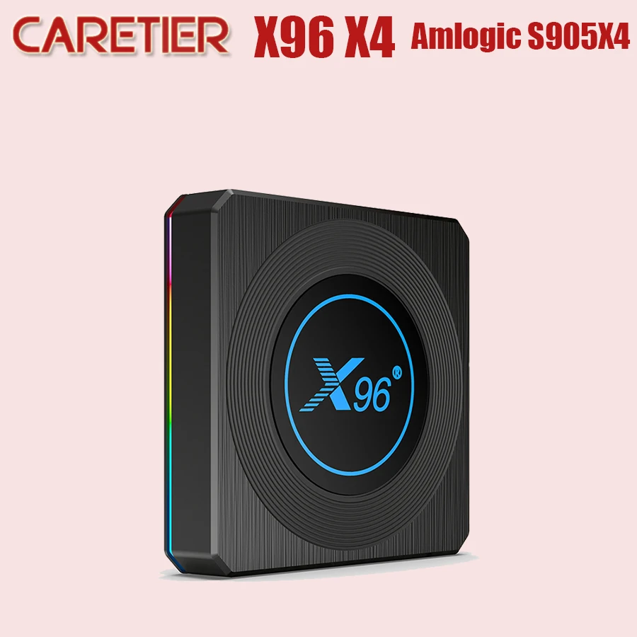

1PC 2021 X96 X4 Amlogic S905X4 Smart TV Box Android 11 4G RAM 64G ROM Dual Wifi BT4.1 4K Youtube Media Player Set top box