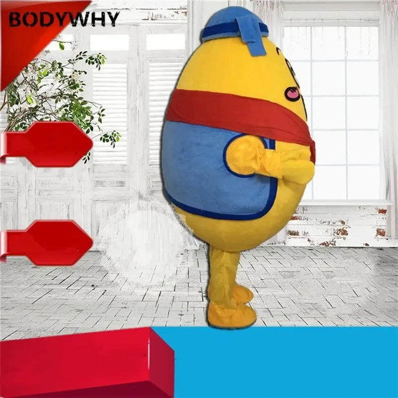 2020 Chicken Egg Mascot Costume Painting on Eggshell Easter Character Giftware Mascot  High-quality Mascot Costume Suits Ad