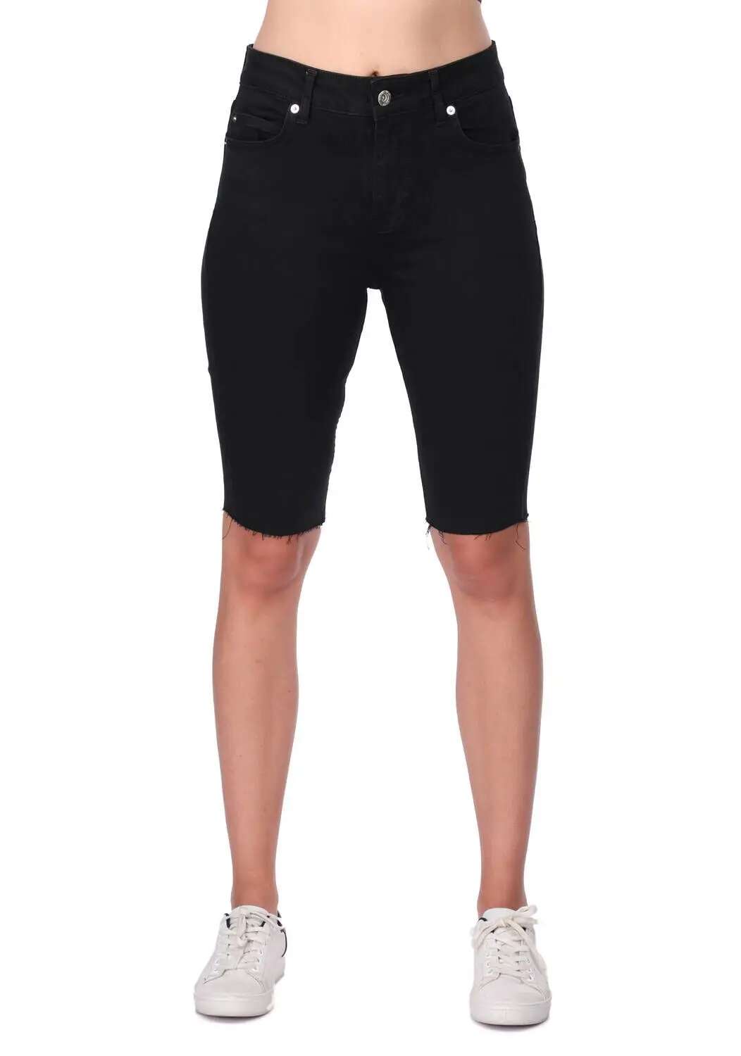 

Джинсовые брюки-Капри Для Женщин, черные, весна-лето