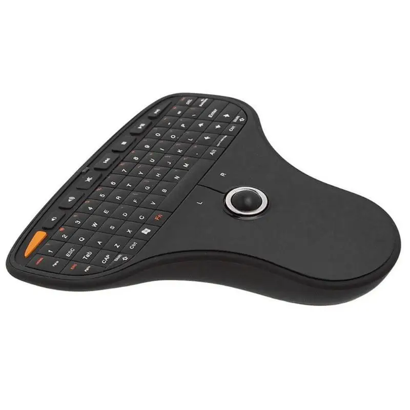 N5901 Мини Беспроводная клавиатура Air mouse с трекбол ультра-легкая мультимедийная функция управления для Android tv Box
