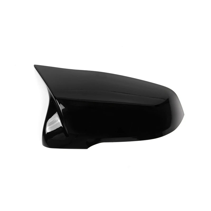 Bright Black ABS Side Rear View Mirror Cover Replacement Ox Horn For-BMW 1 2 Series X1 Z4 F45 F46 F48 F49 2016-2019 | Автомобили и