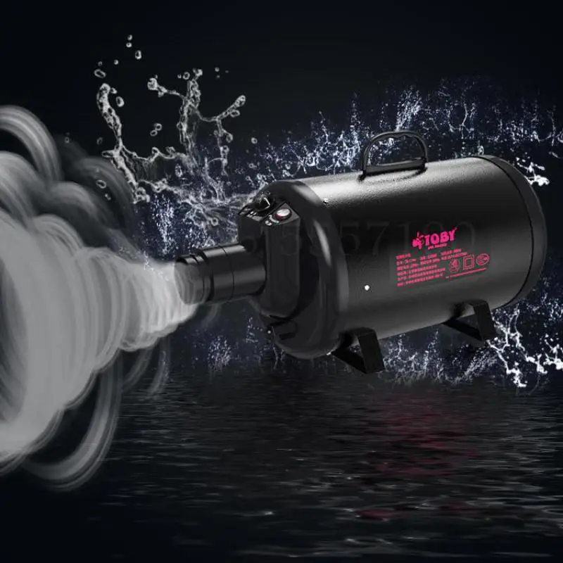 Воздуходувка воды для домашних животных Высокая мощность специальный фен волос