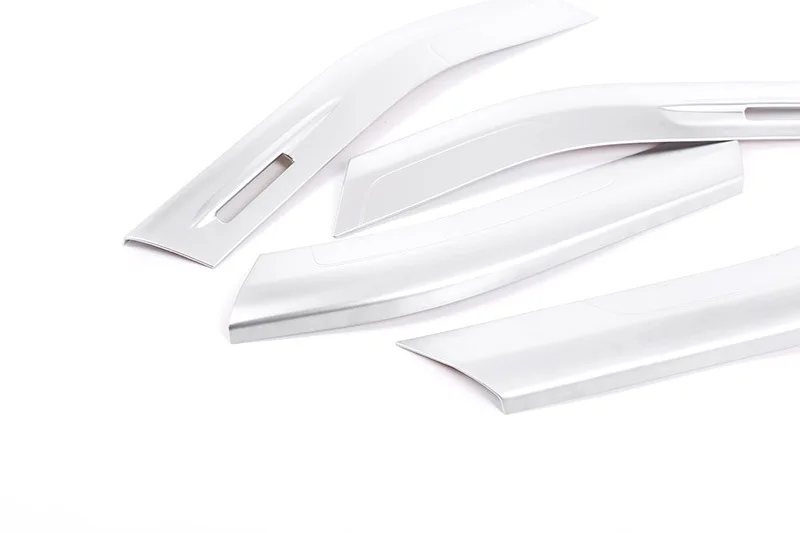 Автомобильные аксессуары 4 шт. автомобильные ABS-панели из углеродного волокна для