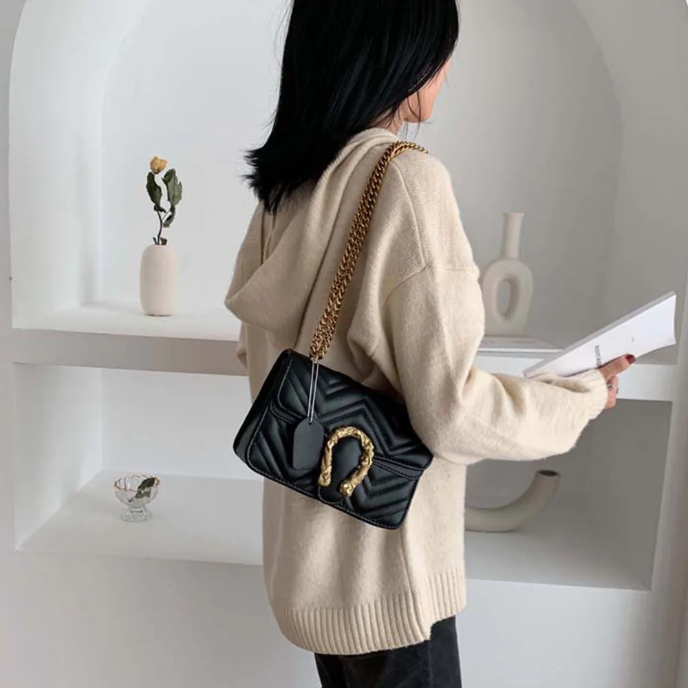 Новинка 2020 модная женская сумка красная сетчатая сумка-мессенджер в стиле ретро