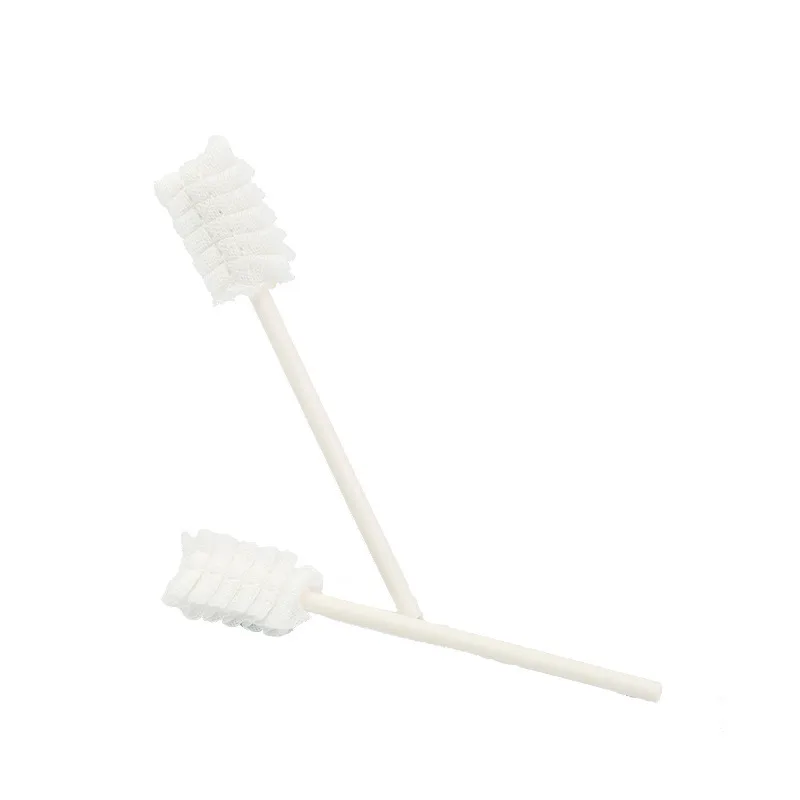 

30Pcs Disposable Baby Toothbrush Paper Rod Handle Tongue Cleaner Gauze Toothbrush Cleaning Stick baby kids toothbrush