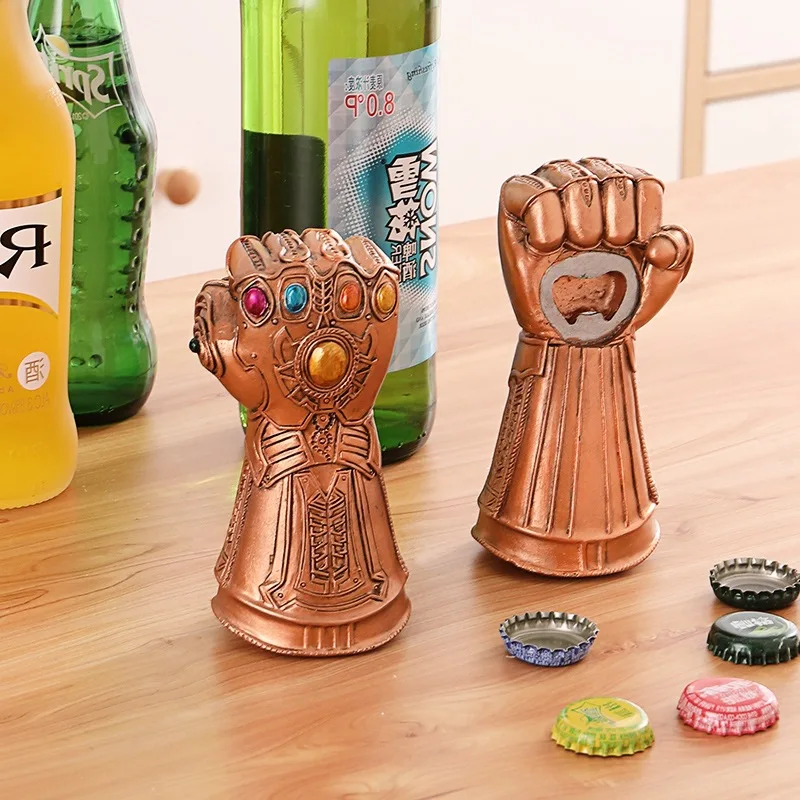 Горячая Распродажа танос перчатка бесконечности пива открывалка для бутылок