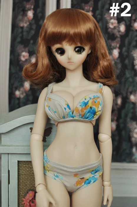 

G10-079 children toy SD/BJD/DD/Entity doll 65cm 1/3 1/4 doll's props Accessoriess High waist floral sexy underwear set