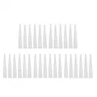 30 шт. шприц для заделки швов насадки Пластик Стекло клей сопла герметик силиконовый шприц для заделки швов советы Универсальный шприц для заделки швов насадка Стекло рекомендации по склеиванию