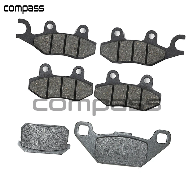 

XinYang/Kazuma 500cc ATV Brake Pad sets--Front LH,RH and Rear brake pads