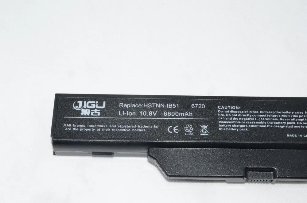 JIGU 6 ячеек батареи для ноутбука Compaq 615 Compaq 610 Compaq 550 6720 6720s 6730 6735s 6820 6820s 6830 6830s