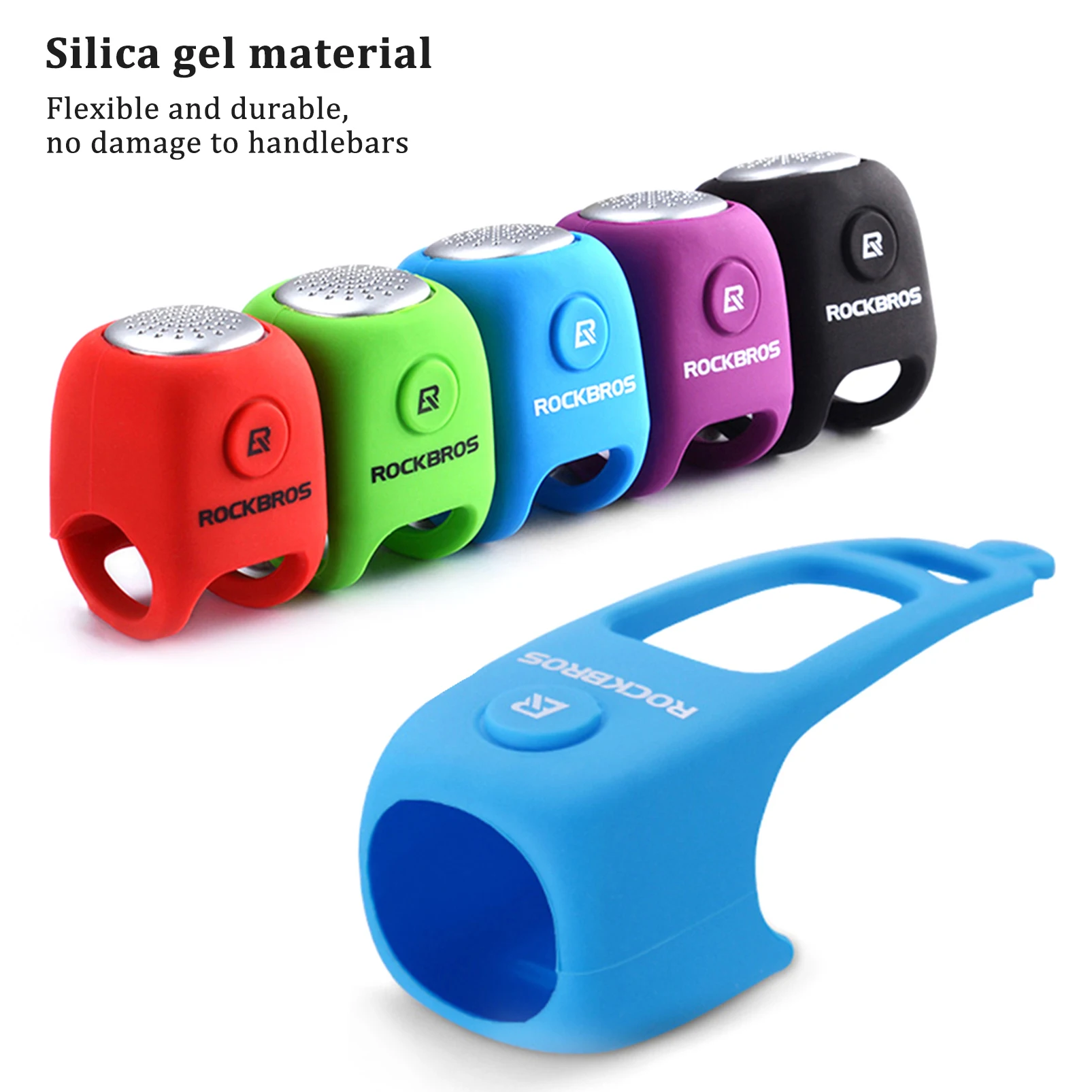 

New Bike Alarm Bells Bicycle Electronic Bells 90 dB Horn Safety MTB Bike Handlebar Bell Silica Gel Bicycle Ring Bike Accessories