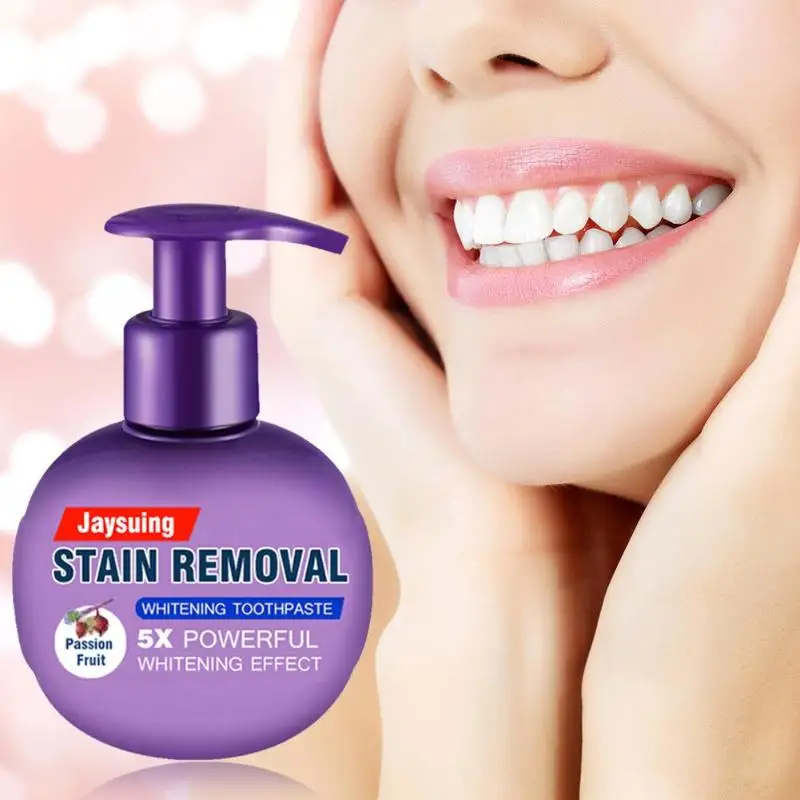 

Whitening Toothpaste Baking Soda Refreshing Press Type Fruit Toothpaste