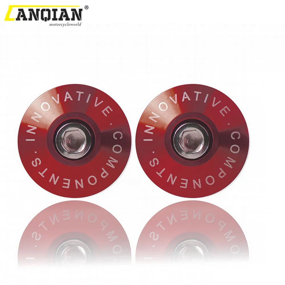 Руль мотоцикла колпачок ручка бар концы стопор против скольжения ручки для suzuki