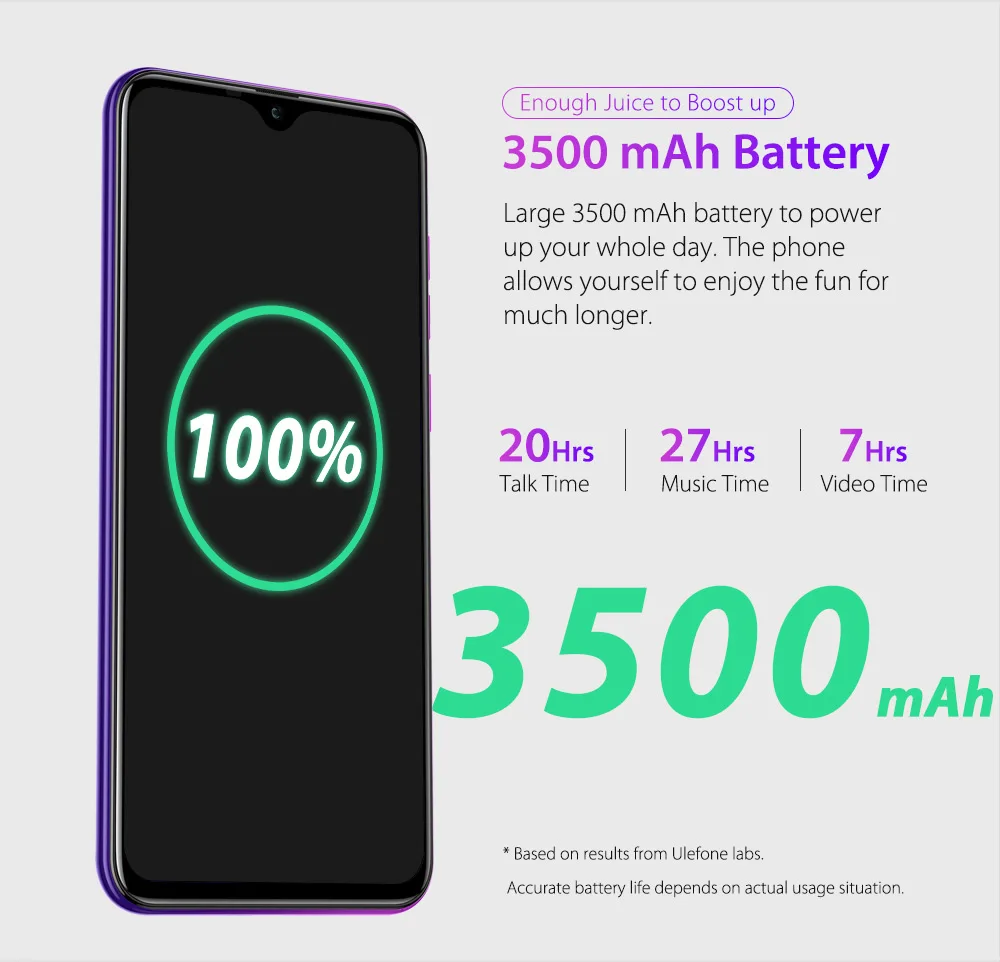 Ulefone Note 7 смартфон с 5 дюймовым дисплеем четырёхъядерным процессором ОЗУ 16 ГБ ПЗУ