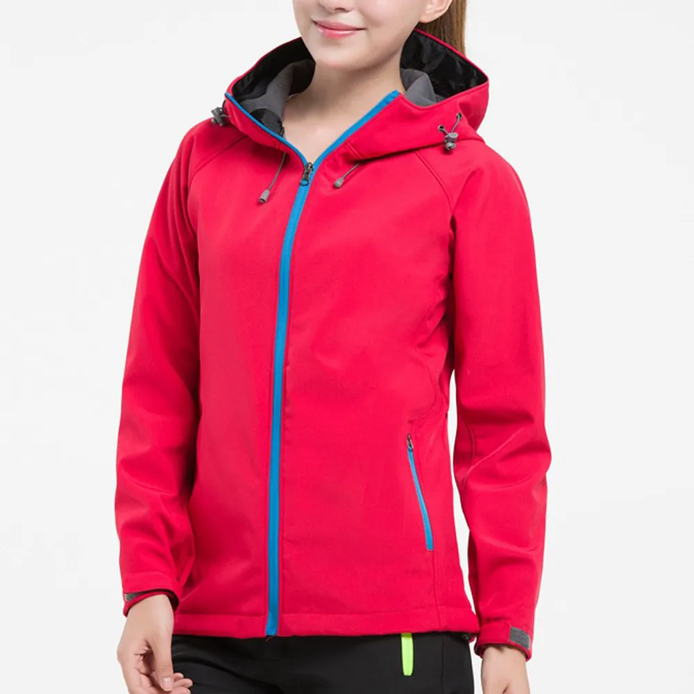 Женская быстросохнущая куртка для походов водонепроницаемая флисовая с
