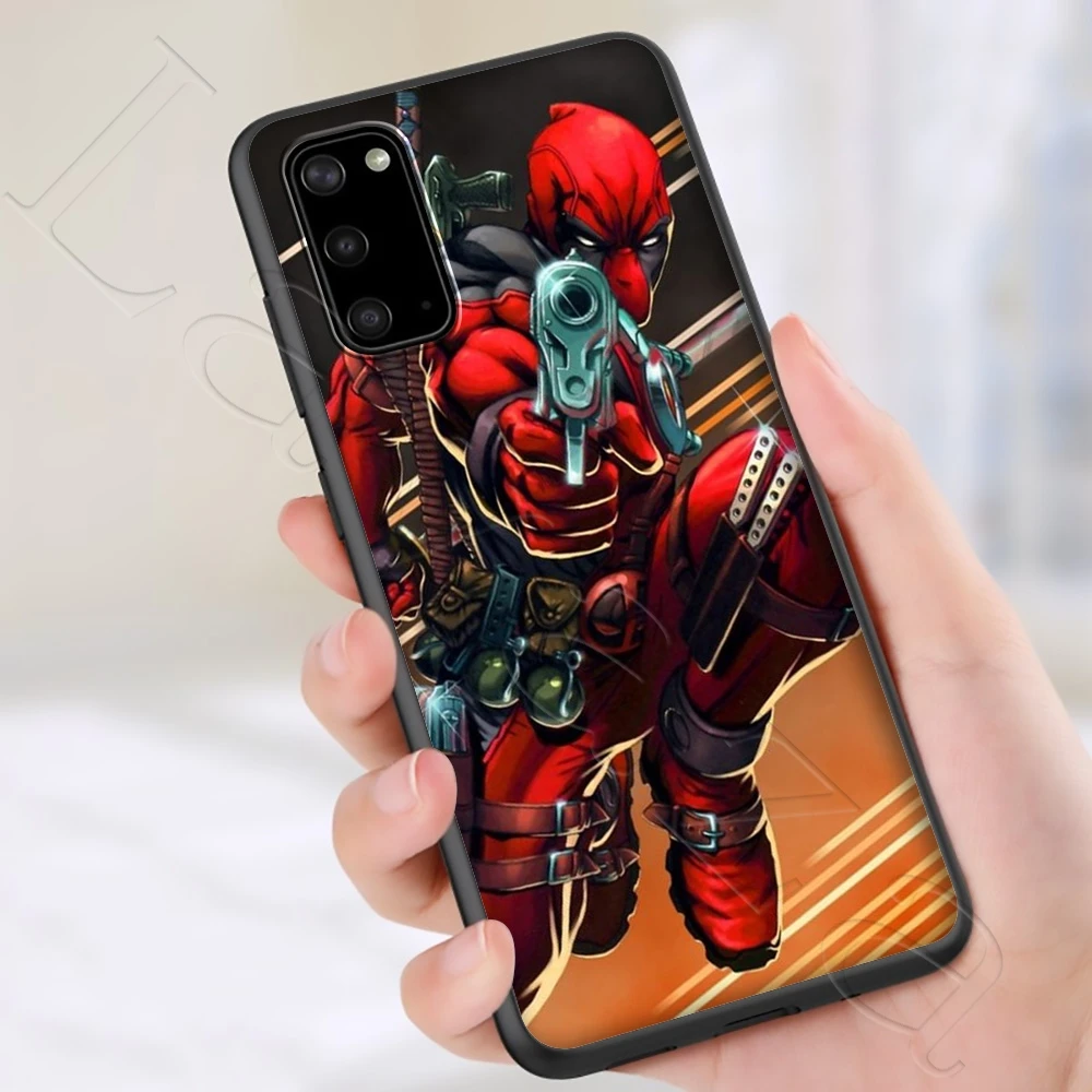 Charming Deadpool Fundas Case for Samsung Note 10 S6 S7 S8 S9 S10 S10e S20 ultra A71 A51 A81 A91 M10 M20 M30 Lite Edge Plus | Мобильные