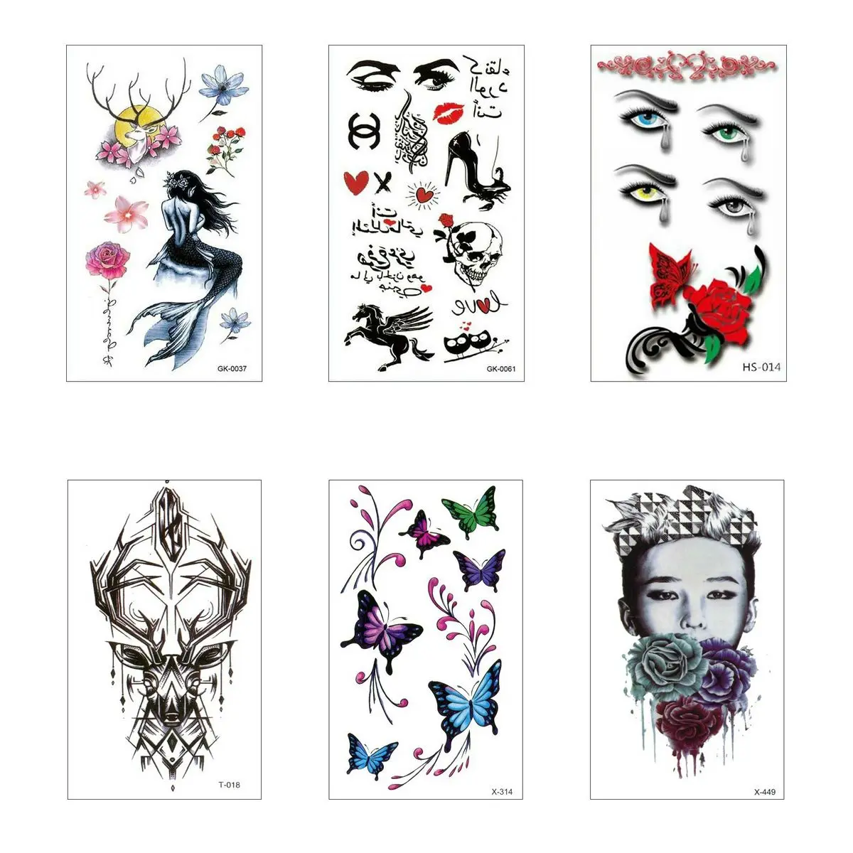 

Sticker Tattoo Tatoos Fake Temporaria Sleeves Tatto Temporary Transfer Tatu Waterproof Tattoos Cute Flash Paper Tattos