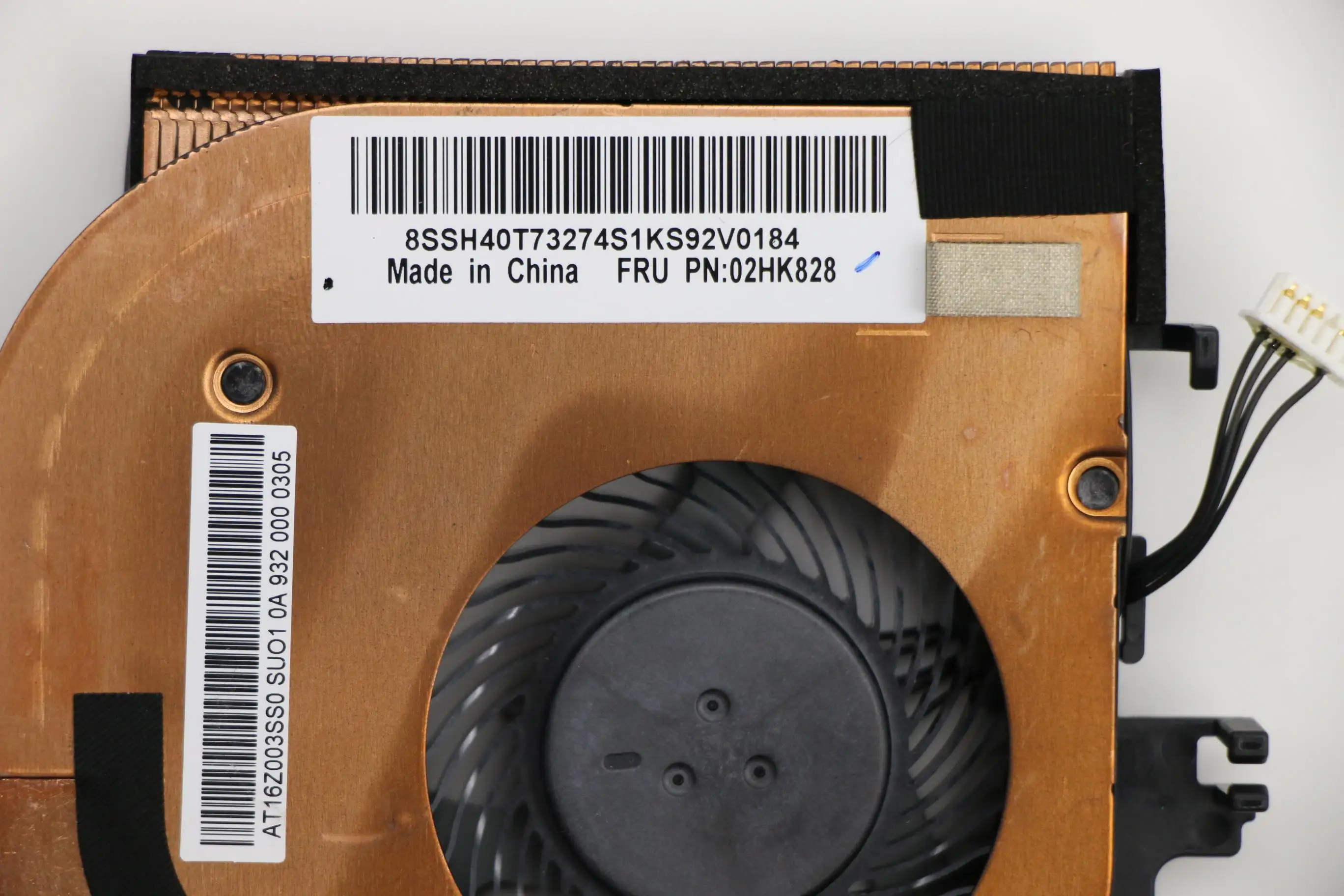 Новый вентилятор модуля для P52 N18E Intel Core-i9 (Sunon) теплового Fan 02HK828 02HK827 |