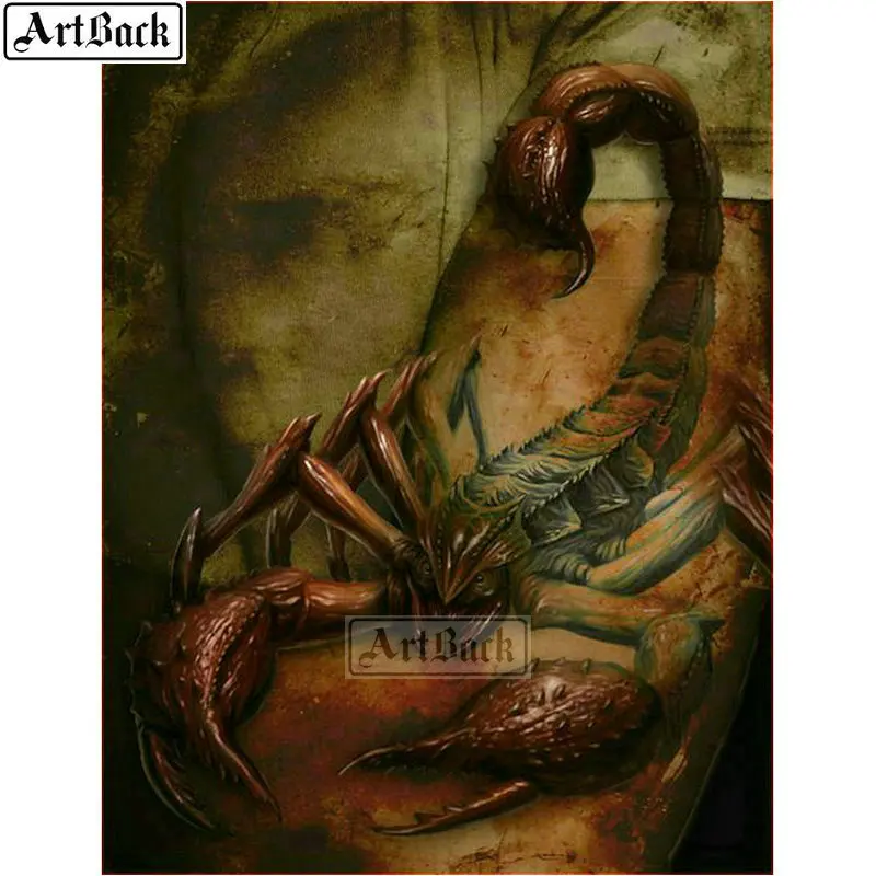 Алмазов картина кости наклейка квадрат/круглый буровая животных с украшением в