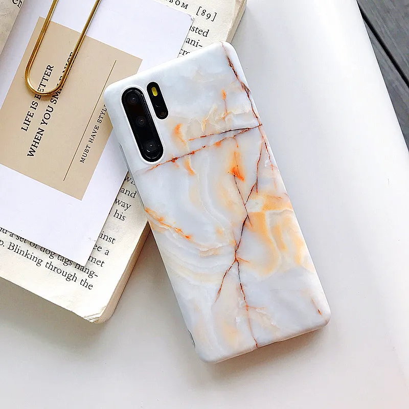 Y6(Matte TPU) Чехол для huawei P30 Pro, мраморный силиконовый мягкий ТПУ чехол на заднюю панель для huawei P30 P 30 Lite Pro P30Pro P30Lite, Роскошный чехол для телефона s - Цвет: Y6(Matte TPU)