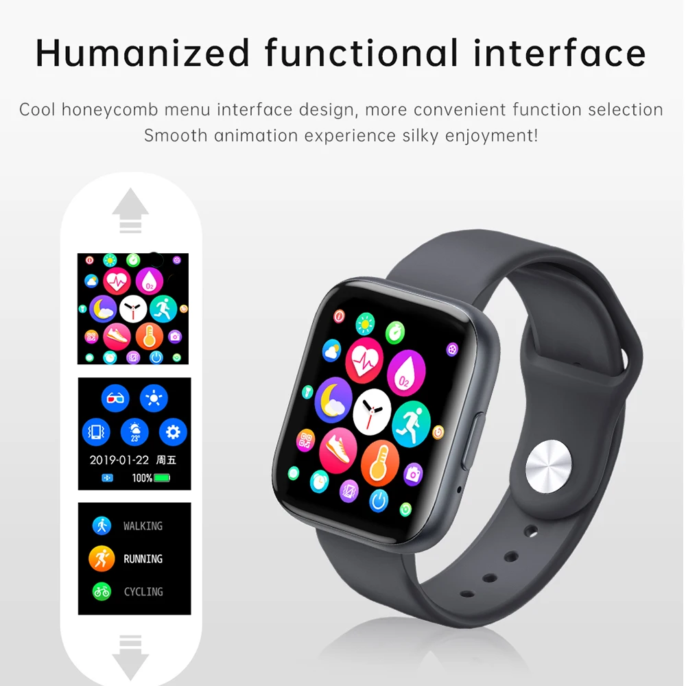 

New 2020 T99 Bluetooth Call Smart Watch Waterproof Blood Pressure Sport Smartwatches Women Men Full Touch Screen Smart Bracelet
