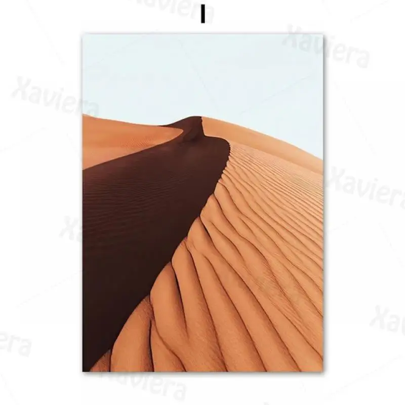 

Simple Abstract Canvas Painting Female Fashion Desert Landscape Right Here/Now Quotes Living Room Home Decoration Wall Art Decor